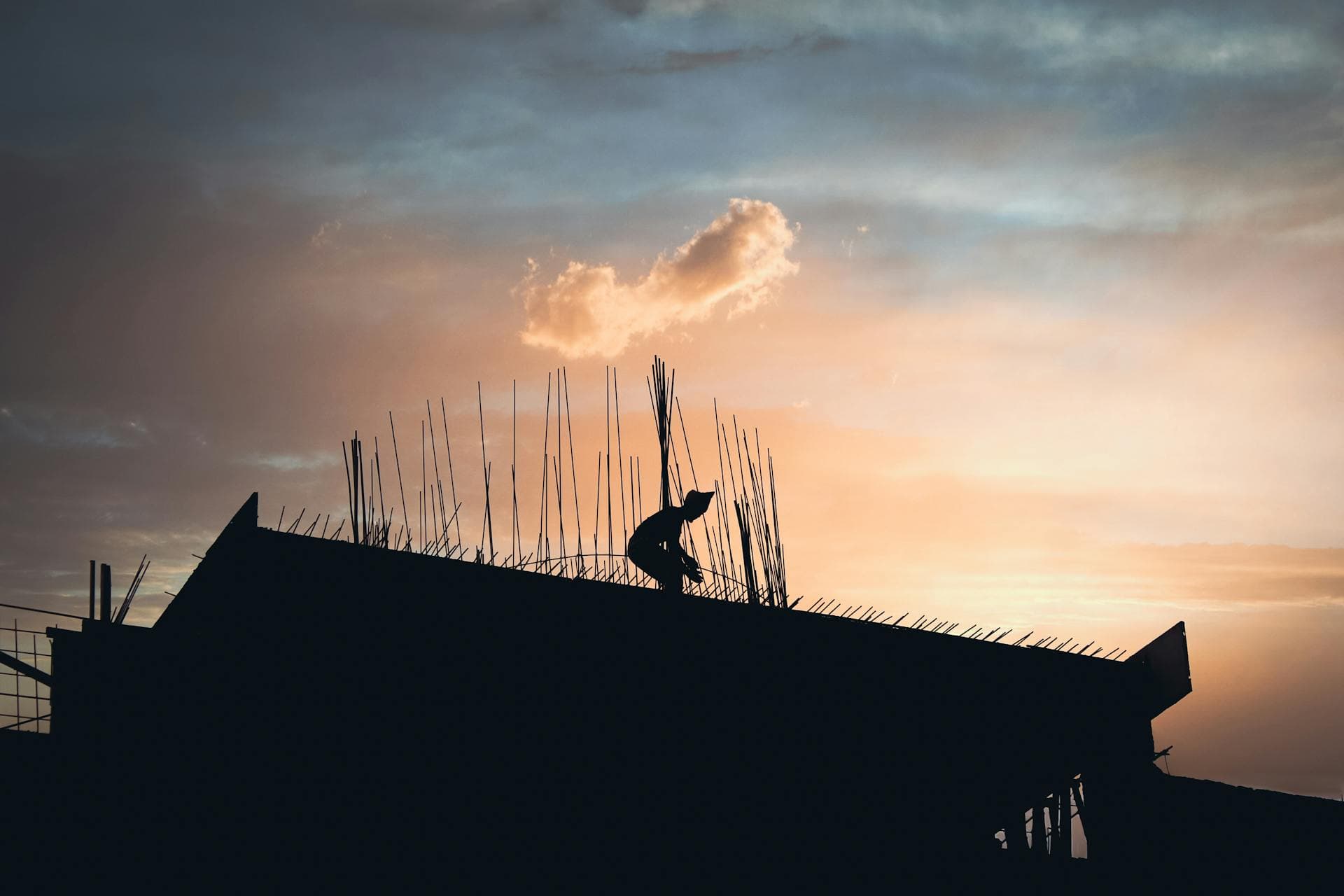 Emergency roofing repair work